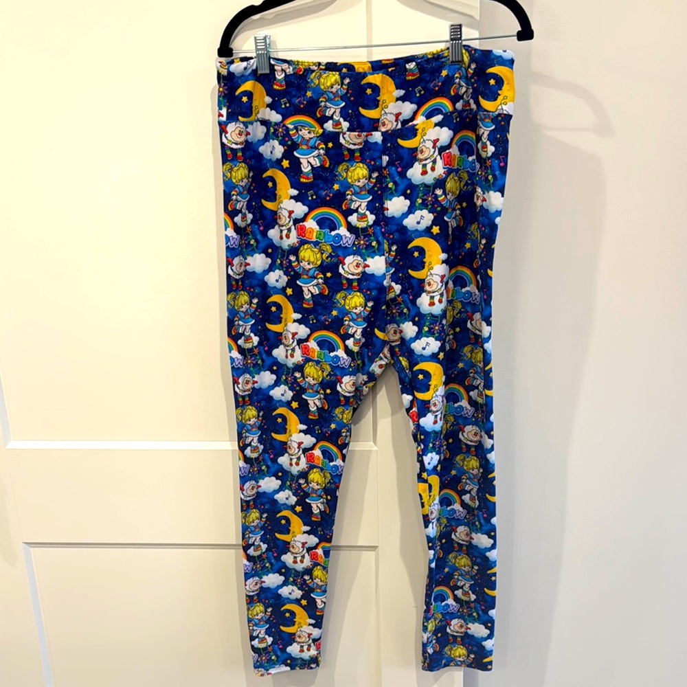 Rainbow Brite Leggings Size Tall & Curvy